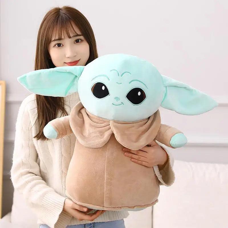 Disney Star Wars Anime Yoda Grogu Mandalorian Figure Yoda Baby Dolls Model Stuffed Cartoon Yoda Pillow Kid Toy Gifts Deco - Twinsupliers