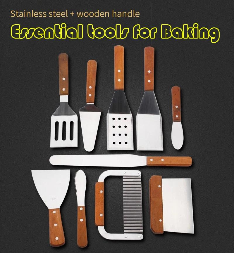 Dough cutter / Spatula / Potato knife / Steak Shovel / Salad scraper chopper Pizza / BBQ / Baking Tools / kitchen tools - Twin suppliers 