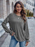 Fashion Selling New Women's 2023 Round Neck Solid Color Casual Loose Women's Tops - Twinsupliers