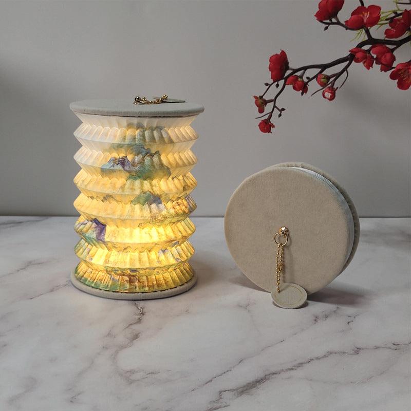 Folding Small Lantern For Cultural And Creative Gifts - Twinsupliers