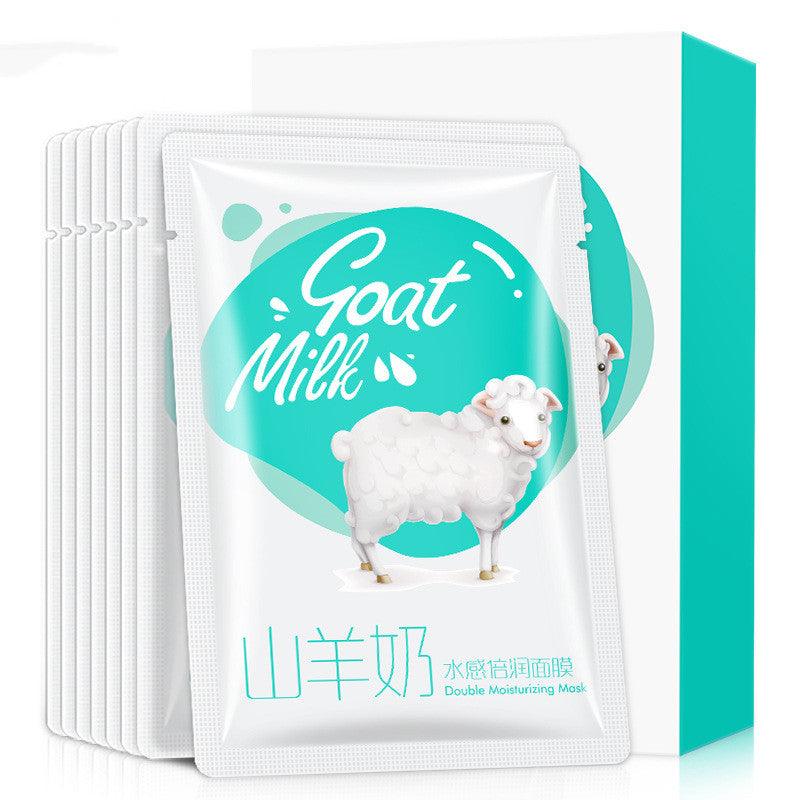 Goat Milk Facial Mask Skin Care Moisturizing Skin Moisturizing Hyaluronic Acid - Twin suppliers 