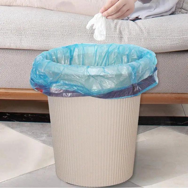 Handle Waste Bags Kitchen Bag Trash Waste Bag Anti-Drip Trash Can Liners Leak-Proof Garbage Bags For Home Office And Bedroom - Twinsupliers