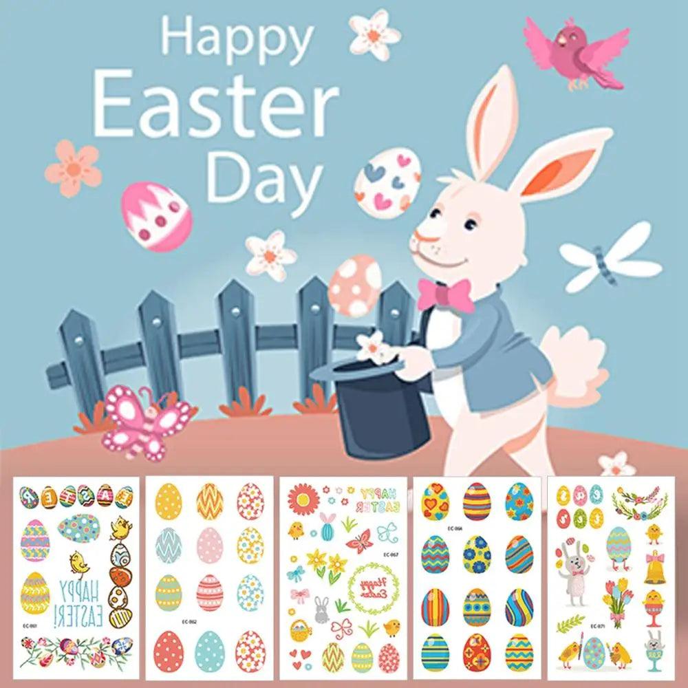 Happy Easter Deco For Home Welcome Easter Banner Outdoor Bunny Easter Eggs Rabbit Wooden Ornaments Easter Party Supplies Gifts - Twinsupliers