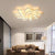 IRALAN Led Ceiling Light Dimmable Brightness Art Deco Lighting Fixtures Phone APP Control Cold Warm Light - Twinsupliers