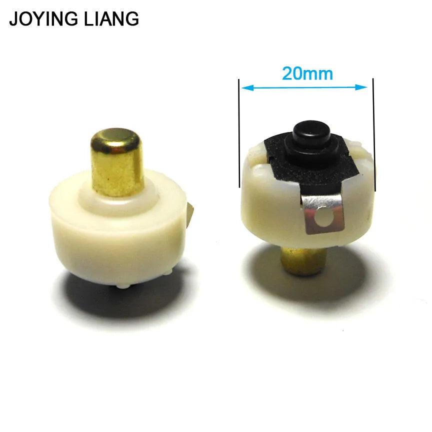 JOYING LIANG Diameter 20mm/ 17mm LED Flashlight Push Button Switch ON/ OFF Electric Torch Tail Switch 2pcs/lot - Twinsupliers