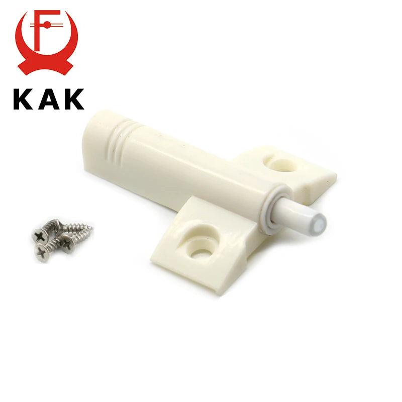 KAK High Quality 10Set/Lot Gray White Kitchen Cabinet Door Stop Drawer Soft Quiet Close Closer Damper Buffers With Screws - Twinsupliers