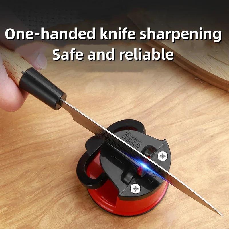 Knife Sharpener Sharpening Tool Easy And Safe Sharpens Kitchen Chef Knives Damascus Knives Sharpener Diamond Sharpening Stone - Twinsupliers