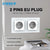 Livolo EU Standard Wall Power Socket, 4colors Crystal Glass Panel, Manufacturer of 16A Wall Outlet, C7C2EU-11/12/13/15 - Twinsupliers