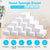 Melamine Sponge Magic Sponge Eraser Eraser Cleaner Cleaning Sponges for Kitchen Bathroom Cleaning Tools 10*6*2cm - Twin suppliers 