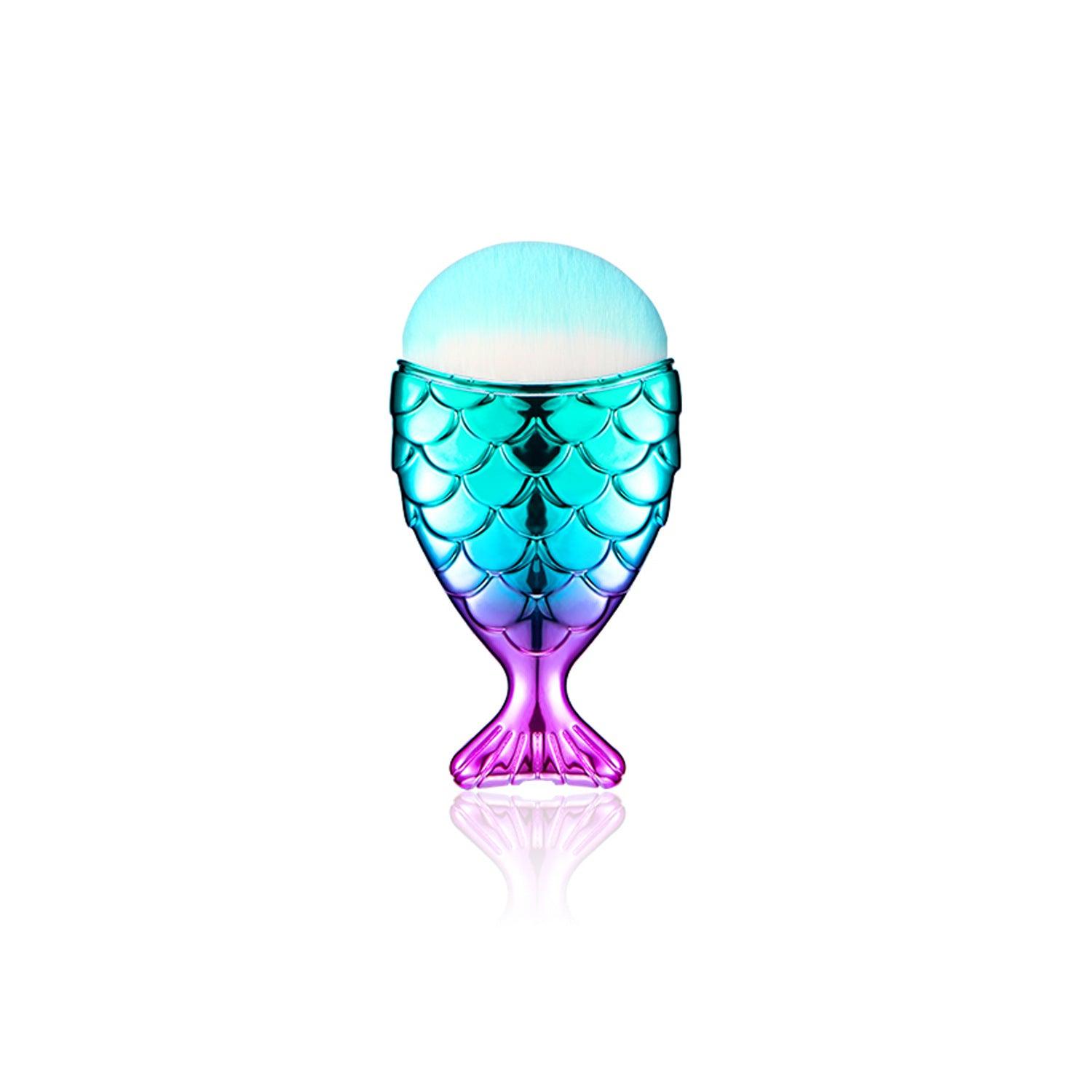 Mermaid Shaped Makeup Brushes - Twin suppliers 