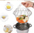 Multifunction Foldable Steam Rinse Strain Fry French Chef Basket Drainer Magic Basket Mesh Basket Strainer Net Kitchen Gadgets - Twinsupliers