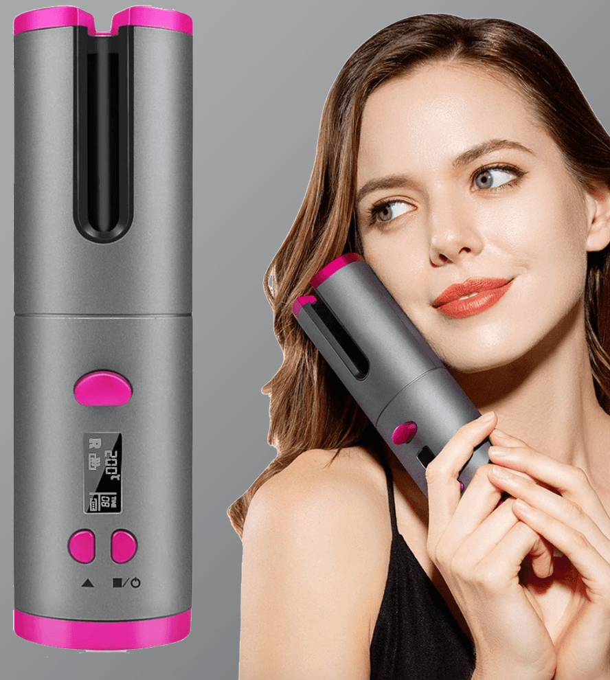 Multifunctional Automatic Wireless Curling Iron - Twin suppliers 