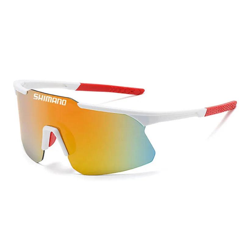 New Shimano Men's and Women's Outdoor Sports, Cycling, Driving, Travel Sunglasses Can be Equipped With Glasses Cloth Box - Twin suppliers 