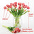 New Silicone Tulip Artificial Flower Real Touch Bouquet 40CM Luxury Home Decorative Flowers Living Room Deco Flores Fake Plant - Twinsupliers