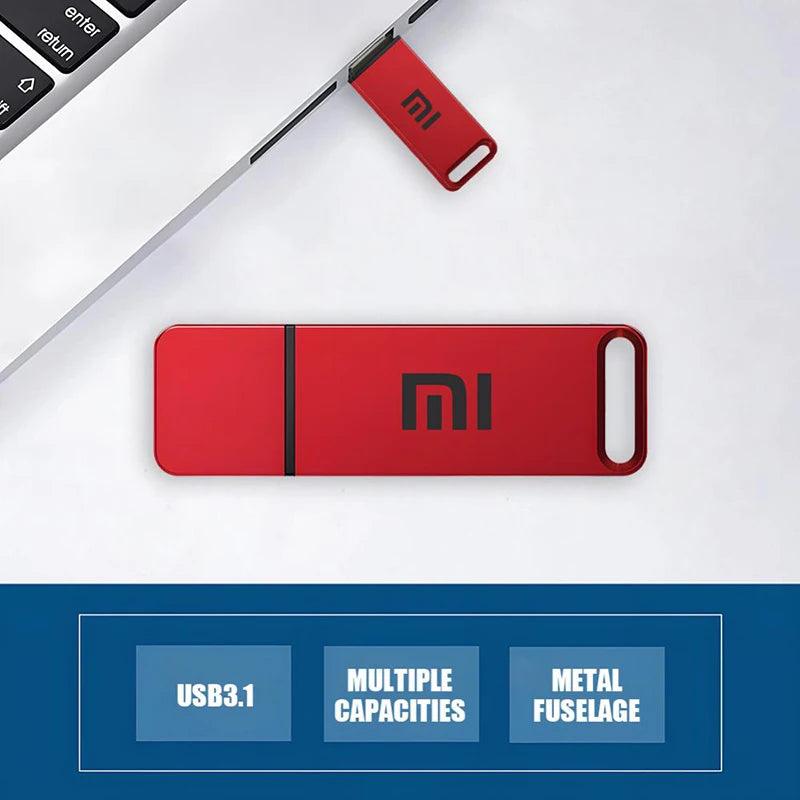 Original XIAOMI MIJIA 3.1 USB Flash Drive 2TB Mini High-Speed Pen - Twin suppliers 