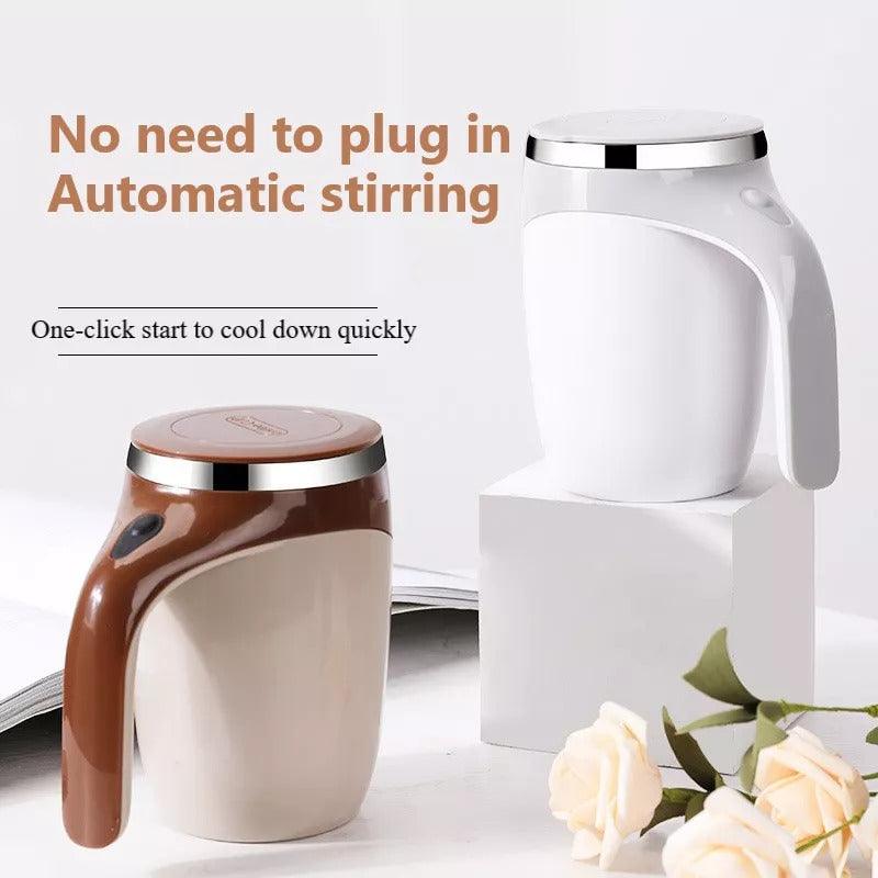 Rechargeable Model Automatic Stirring Cup Coffee Cup High Value Electric Stirring Cup Lazy Milkshake Rotating Magnetic Water Cup - Twinsupliers