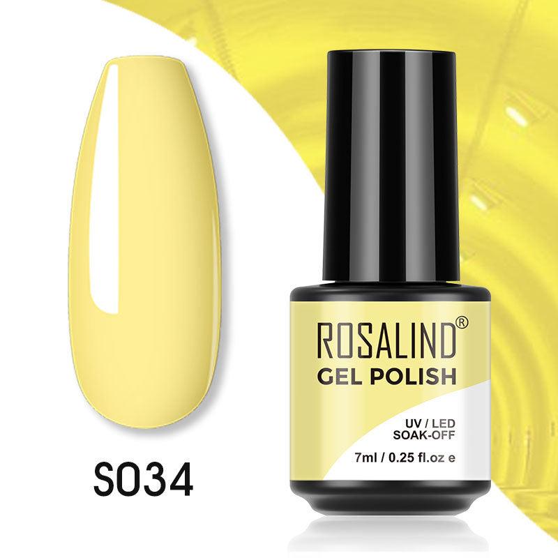 ROSALIND 7ml Base&Top Coat Gel Nail Polish - Twin suppliers 