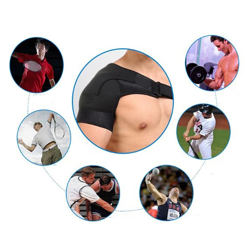 Shoulder Support Strap Training Sports Equipment Adjustable - Twin suppliers 