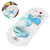 Tub Seat Baby Bathtub Pad Mat Chair Safety Security Anti Slip Baby Care Children Bathing Seat Washing Toys Mat + Seat - Twin suppliers 