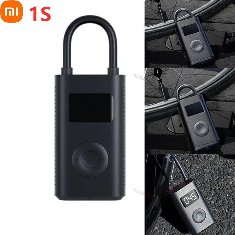 Xiaomi Mijia Air Pump 1S / Pump 2 Portable Digital Tire Pressure Detection Electric Inflator For Bike Motorcycle Car Football - Twin suppliers 