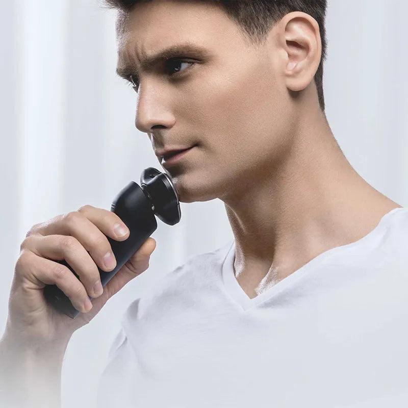 Xiaomi Mijia Electric Shaver Razor Shaving Beard Machine for Men Dry Wet Beard Trimmer Rechargeable washable 3D head Dual Blades - Twin suppliers 