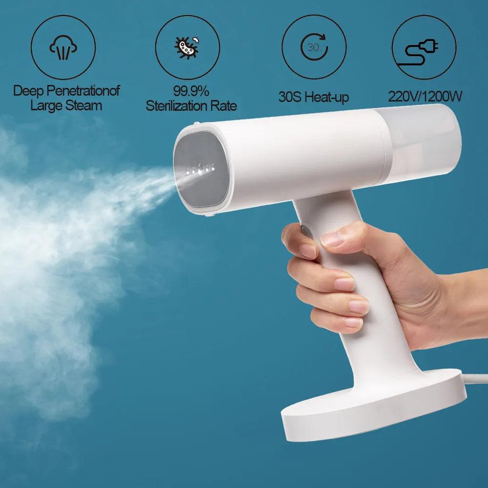 XIAOMI MIJIA Garment Steamer Iron Portable Steam Cleaner Home Electric Hanging Mite Removal handheld Steamer Garment for clothes - Twin suppliers 