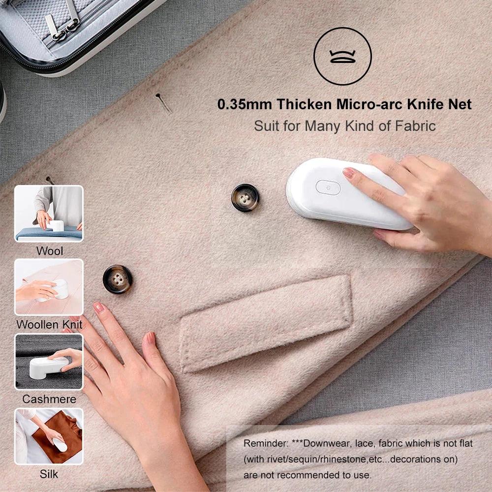 Xiaomi Mijia Lint Remover Fuzz Pellet Remover Trimmer Clothes Shaver Pellets Machine Trimmer for Clothes Electric Lint Removers - Twin suppliers 