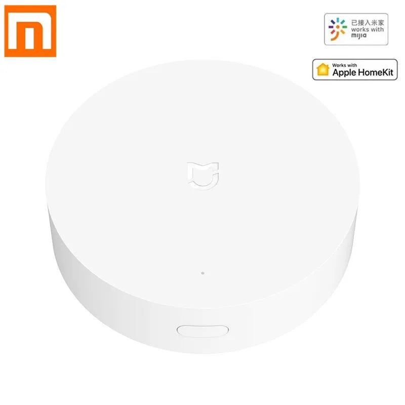 Xiaomi Mijia Multi-Mode Gateway ZigBee 3.0 WIFI Bluetooth Mesh Hub Voice Remote Control works With Mi Home APP Apple Homekit - Twin suppliers 