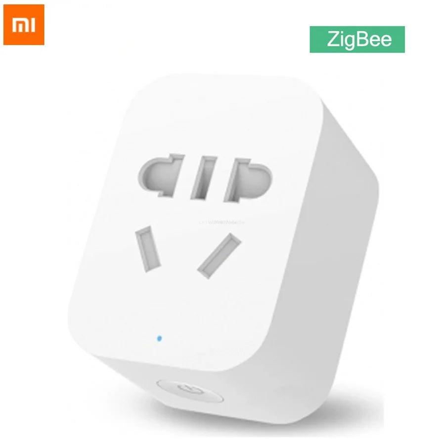 Xiaomi Mijia Smart Socket Plug Zigbee Version WiFi Wireless Remote Socket Adapter Power Timer Switch On And Off For Smart Mi APP - Twin suppliers 